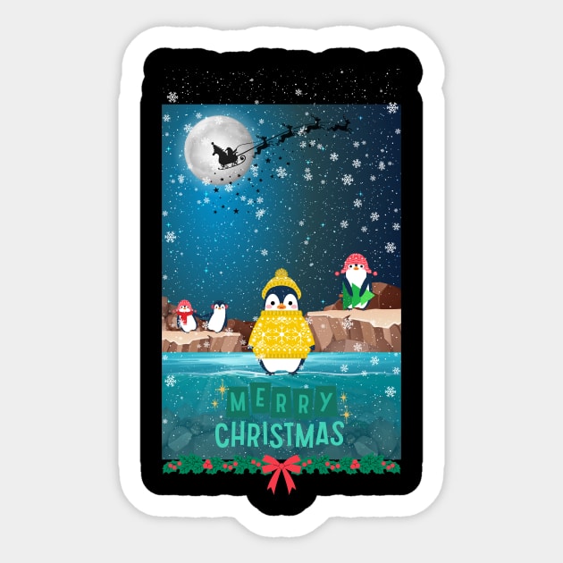 Merry Christmas mood Sticker by Funtomass